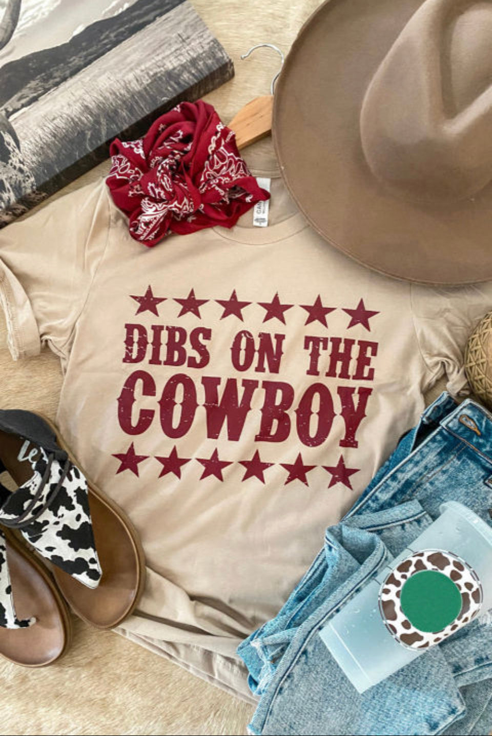 Dibs on the Cowboy Graphic Tee
