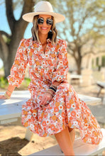 Load image into Gallery viewer, Multicolor Boho Floral Dress
