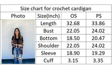 Load image into Gallery viewer, Crochet Sleeve Cardigan
