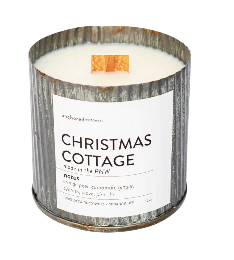Wood Wick Rustic Farmhouse Soy Candle