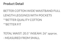 Load image into Gallery viewer, Wide Waistband Pocket Leggings
