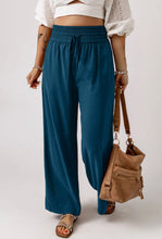 Load image into Gallery viewer, Drawstring Elastic Waist Wide Legged Pants
