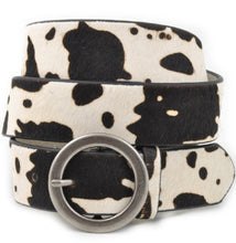 Load image into Gallery viewer, Animal Print Leather Belt
