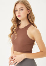 Load image into Gallery viewer, Knit Solid Cropped Seamless Tank Top
